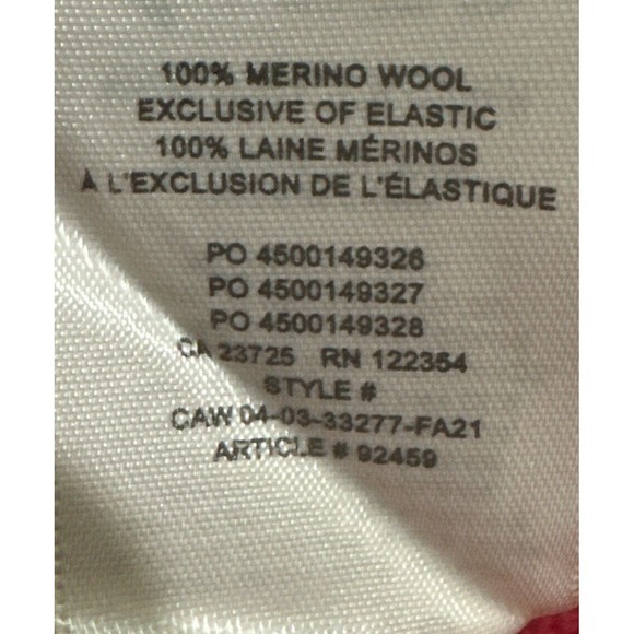 Aritzia Wilfred Ayla Puff Sleeve Crew‎ Neck Merino Wool Sweater Sz L EUC - Picture 4 of 5